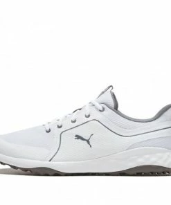 PUMA Grip Fusion 2.0 Sneakers White Golf Shoes 193466-01