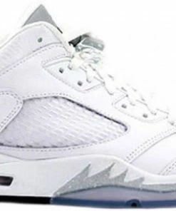 Jordan 5 Retro Low Metallic White (W)
