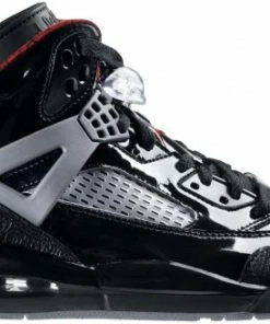 Jordan Spizike Stealth / Black Patent