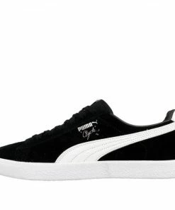 PUMA Clyde 'Bonnie & Clyde - ' Black/Black/White Skate Shoes 361703-01