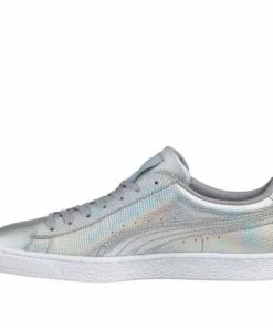 PUMA Basket Classic Holographic Skate Shoes 362860-02