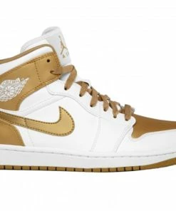 Air Jordan 1 Phat 'White Metallic Gold'