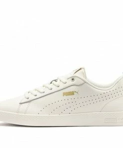 Puma (WMNS) PUMA Smash Perf Leather White Skate Shoes 365216-10