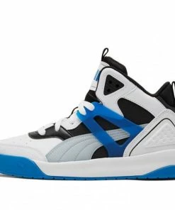 PUMA Backcourt WHITE/BLUE/BLACK Skate Shoes 374139-10