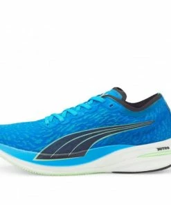 PUMA Deviate Nitro 'Wildwash' Blue/Black/White Marathon Running Shoes 376223-01