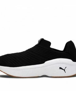 Puma (WMNS) Enlighten 'Black White' Black/White Marathon Running Shoes 376446-02
