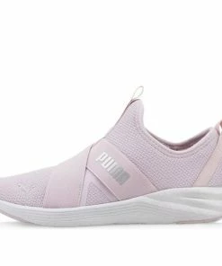 Puma (WMNS) Better Foam Prowl Slip On Star 'Lavender Fog' Pink/Silver Training Shoes 376585-02