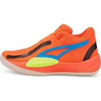 Puma Rise Nitro, Fiery Coral-Lime Squeeze