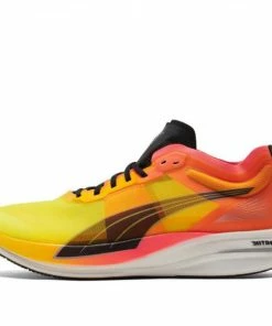 PUMA Deviate Nitro Elite Fireglow Marathon Running Shoes 377602-01