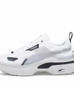 Puma (WMNS) Kosmo Rider 'White Glacier Grey' WHITE/GRAY/BLACK Athletic Shoes 383113-06