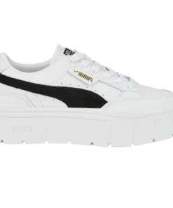 Puma (WMNS) Mayze Stack 'White Black' Skate Shoes 384363-04