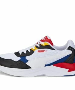 PUMA X-Ray Speed ​​Lite WHITE/BLACK/RED/BLUE Athletic Shoes 384639-11