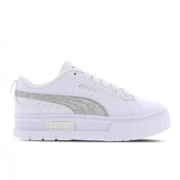 Puma Mayze Glitter Blanc/argent - Enfant -