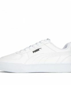 PUMA Caven Tape WHITE/BLACK Skate Shoes 386381-01