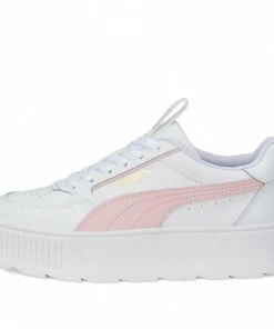 Puma (WMNS) PUMA Mayze Raw WHITE/PINK Skate Shoes 387212-03