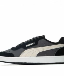 PUMA Court Guard Mix BLACK/GRAY/WHITE Skate Shoes 387335-04