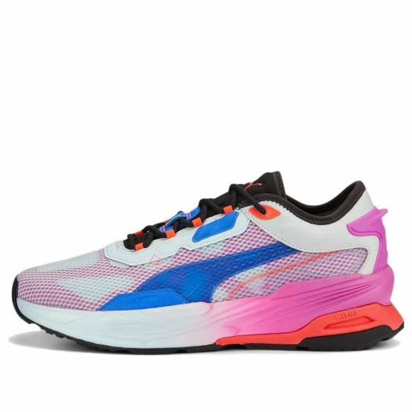 PUMA Extent Nitro PINK/BLUE Marathon Running Shoes 387500-01