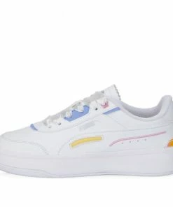Puma (WMNS) PUMA Tori Pixie WHITE/BLUE Skate Shoes 387611-01