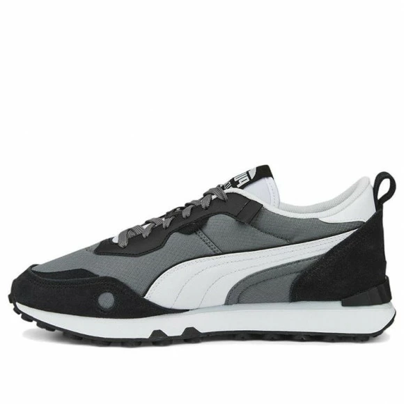 PUMA Rider Future Vintage BLACK/GRAY/WHITE Athletic Shoes 387672-12