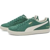 END. X Puma Clyde OG Sneakers In Pine Needle/Frosted Ivory