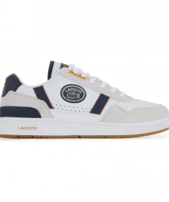 Lacoste T-clip College Blanc/marine