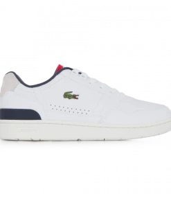 Lacoste T-clip Monogram Blanc/marine