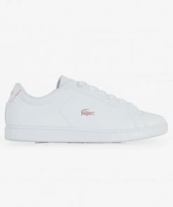 Lacoste Carnaby Evo Pastel Blanc/rose/iridescent - Enfant -