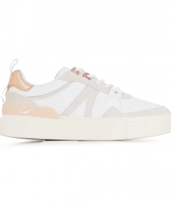 Lacoste L002 Blanc/rose