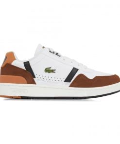 Lacoste T-clip Mocha Blanc/marron