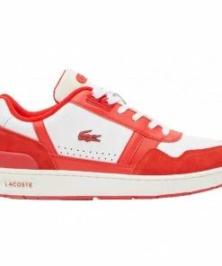Lacoste T-clip Blanc/rouge