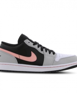 Jordan 1 Low Black Grey Pink