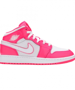 Air Jordan 1 Mid GS 'Hyper Pink'