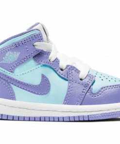 Jordan 1 Mid Purple Aqua (TD)