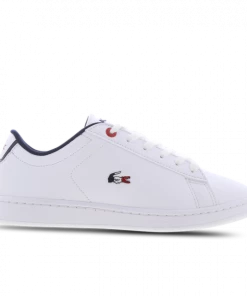 Lacoste Carnaby Evo Bbr Blanc/bleu/rouge - Enfant -