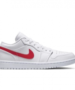Jordan 1 Low White University Red (W)