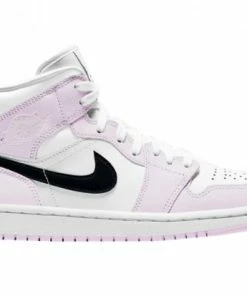 Jordan 1 Mid Barely Rose (W)