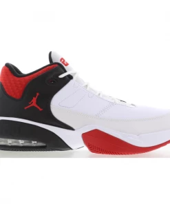 Jordan Max Aura 3 White/ University Red-Black
