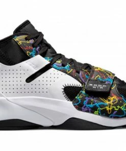 Jordan Zion 2 Noah White Black Multi-Color