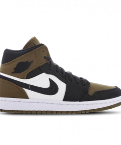 Jordan 1 Mid Olive Toe