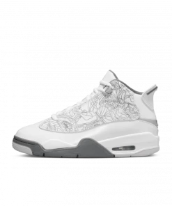Air Jordan Dub Zero Older Kids' Shoes - White
