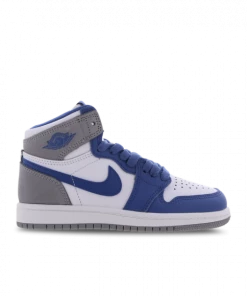 Jordan Brand Jordan 1 Retro High OG 'True Blue' (Preschool) White